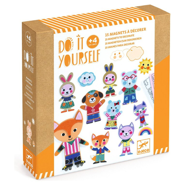 Djeco Do It Yourself Funky Family Magnets - image 8