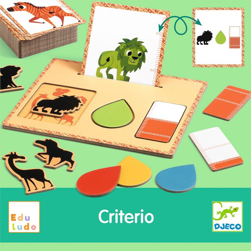 Djeco Criterio - Concept of Sorting, Classifying and Arranging