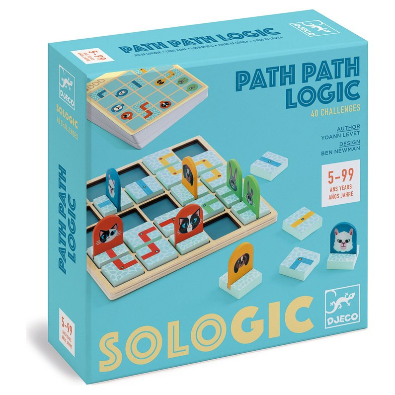 Djeco Path Path Logic Sologic Game - image 3