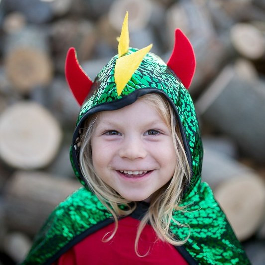 Great Pretenders Kids Reversible Dragon Knight Cape - image 10
