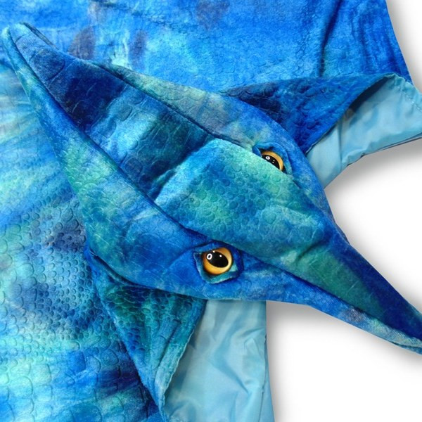 Great Pretenders Kids Pterodactyl Dinosaur Hooded Cape - image 4