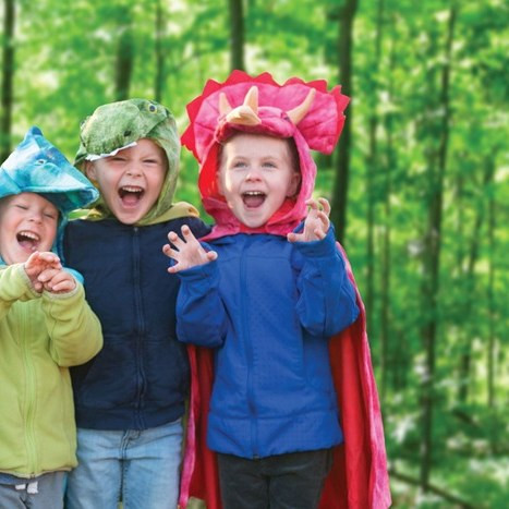 Great Pretenders Kids Pterodactyl Dinosaur Hooded Cape - image 7