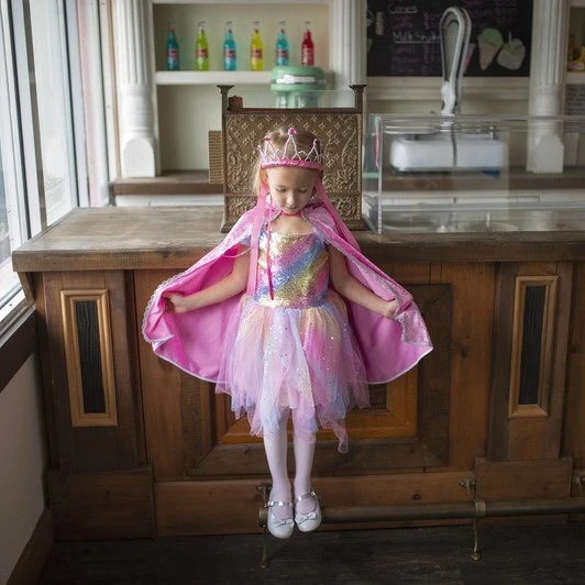 Great Pretenders Rainbow Fairy Dress with Wings - image 10