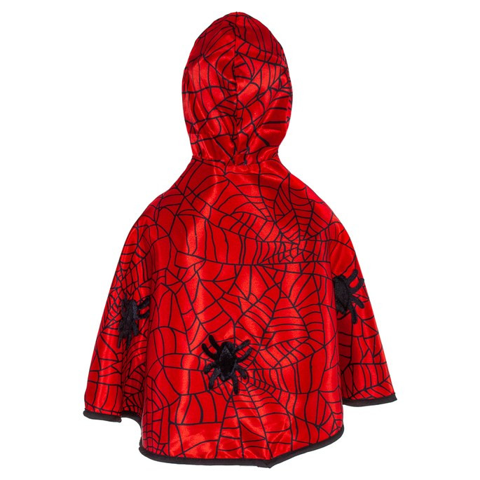 Great Pretenders Reversible Spider & Bat Cape 2-in-1 Toddler Costume for Little Superheroes - image 6