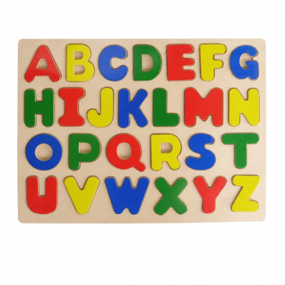 Upper Case Alphabet Learning Puzzle