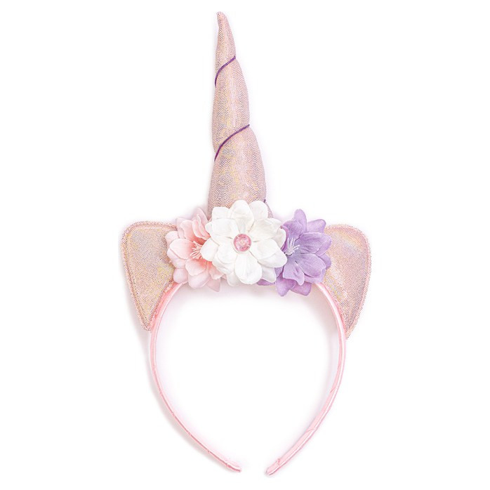 Great Pretenders Pink Shimmer Unicorn Dress & Headband - image 3