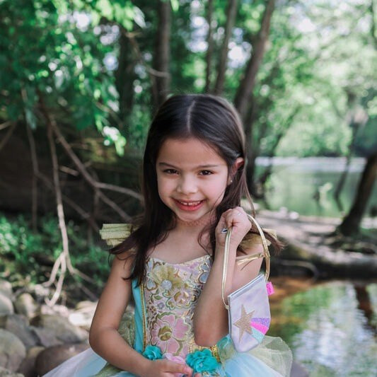 Great Pretenders Children's Mermaid Costume Dress with Tail - image 8