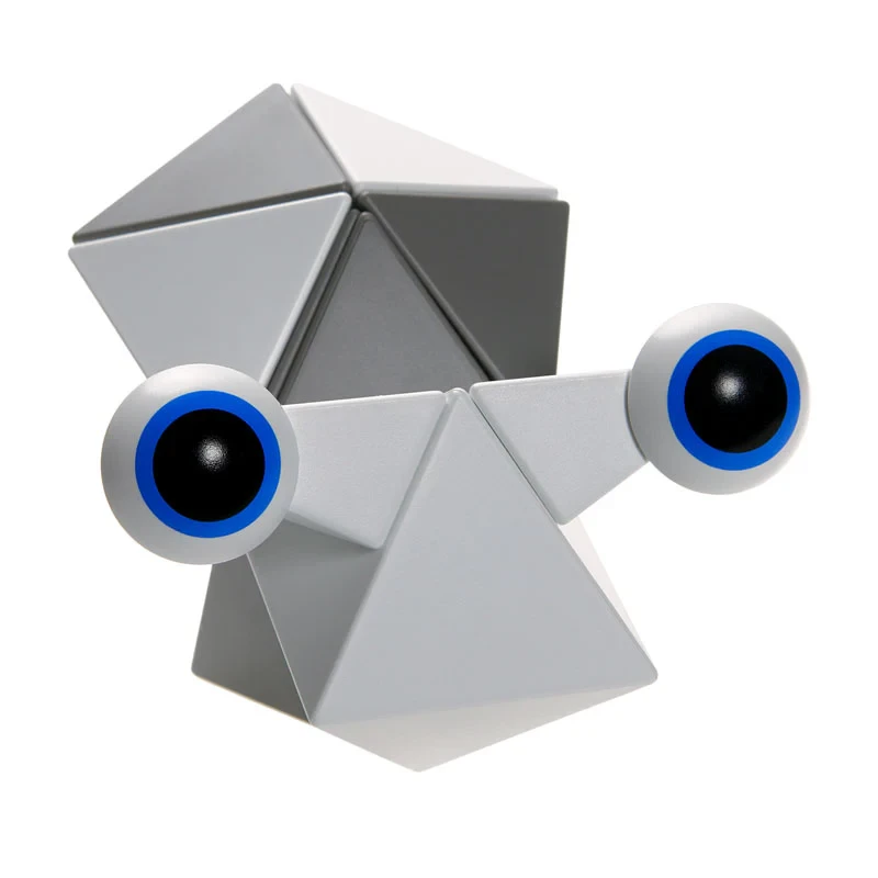 Trido Magnetic Blocks Greyscale Large Set