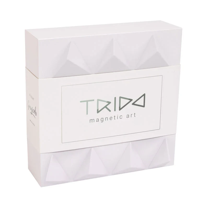 Trido Magnetic Blocks Greyscale Large Set