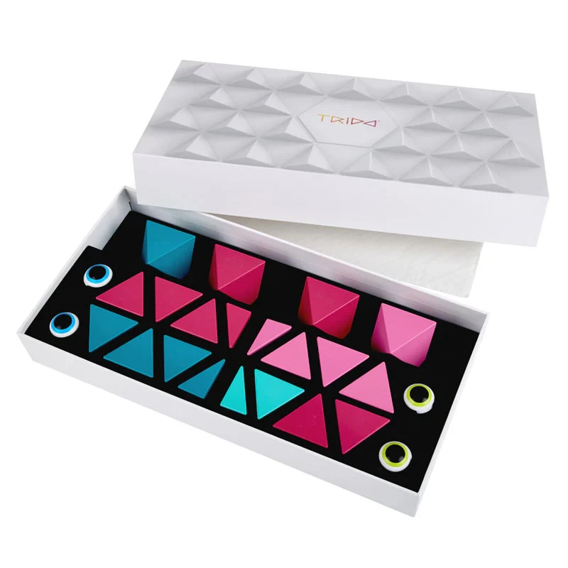 Trido Magnetic Blocks Flamingo Medium Set packed