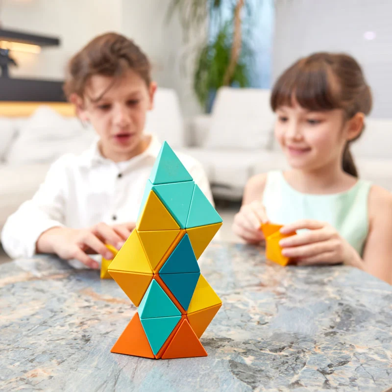  Trido Magnetic Blocks Honey Large Set