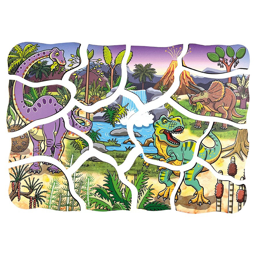 Beleduc Dinosaur Layer Puzzle - image 8
