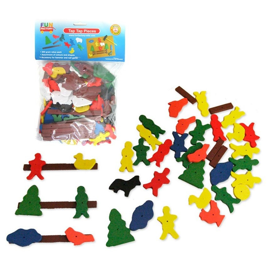 fun factory tap tap pieces for corkboards
