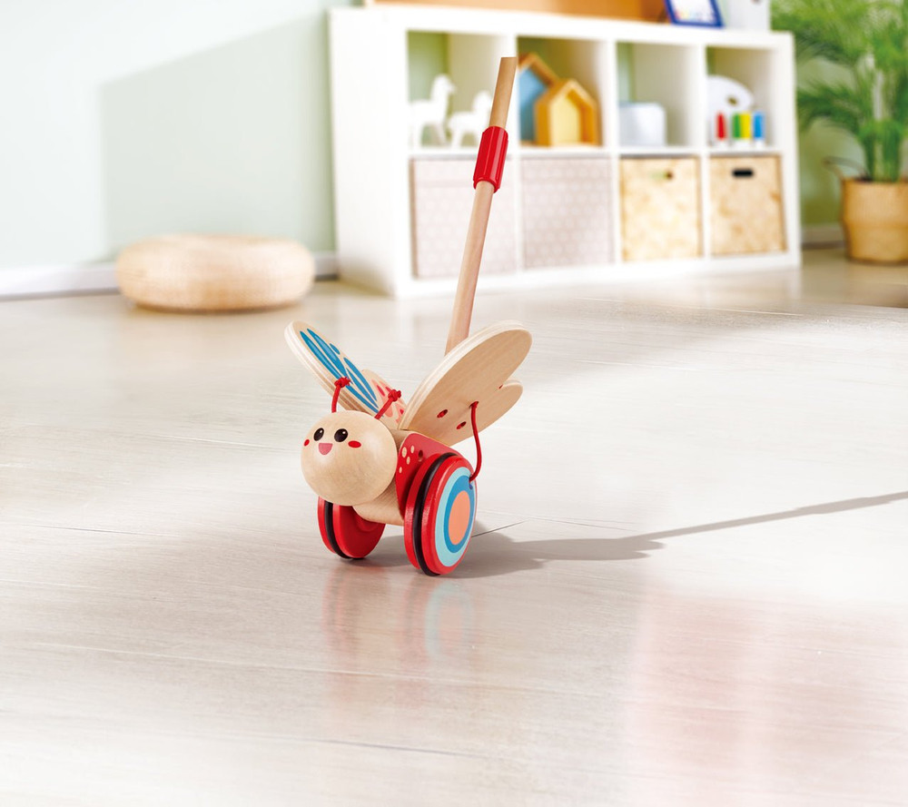Hape Butterfly Push Toy - image 3