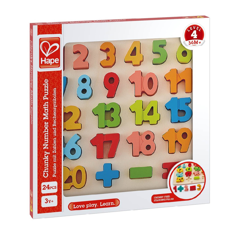 Chunky Number Math Puzzle