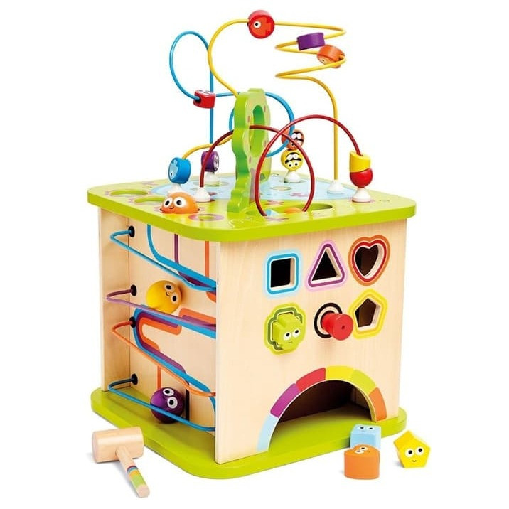 Hape Country Critters Wooden Play Cube on Sale! Fast Dispatch
