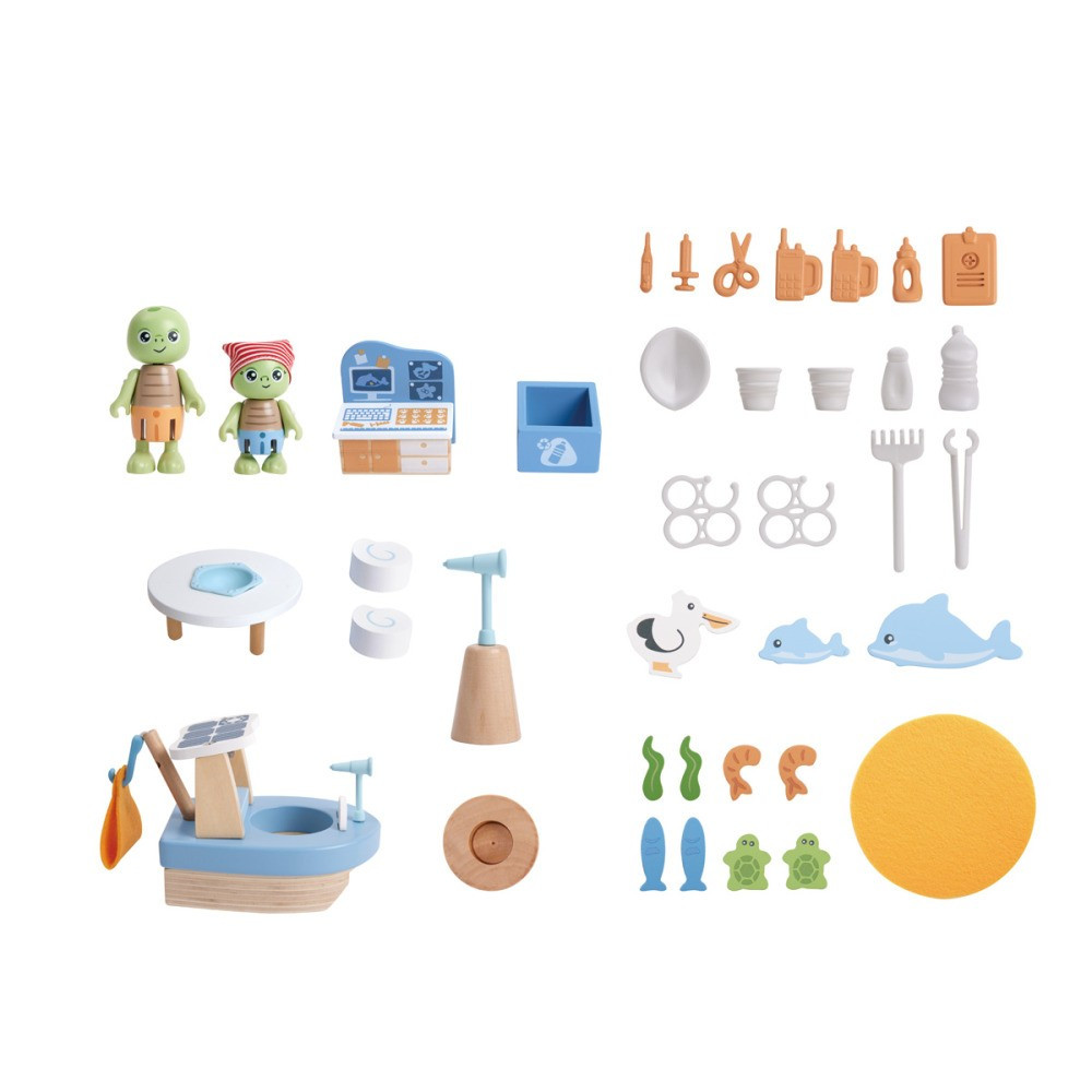 Hape Ocean Rescue Beach House 1