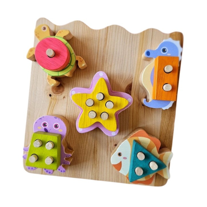 Qtoys Sea Animal Shape Puzzle 1