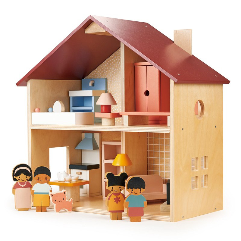 Mentari Poppets Dollhouse with Furniture - image 3