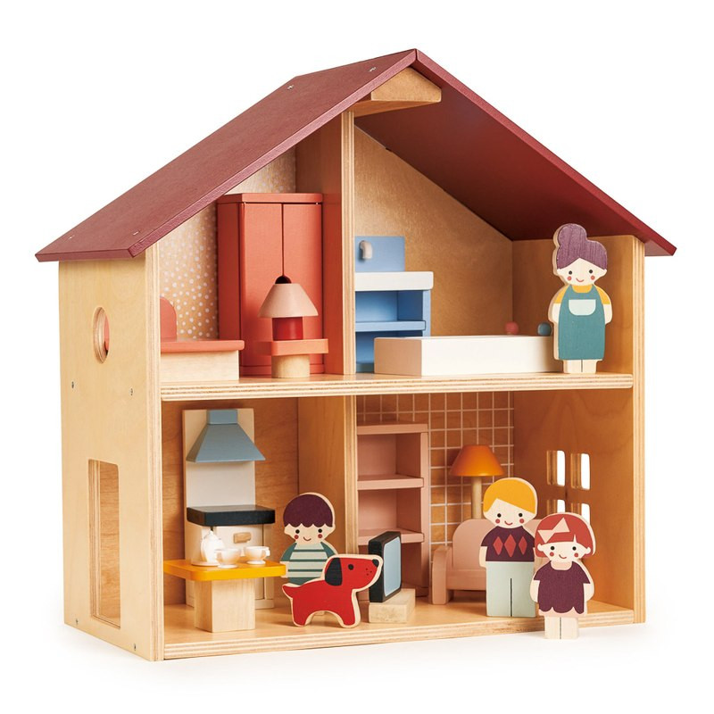 Mentari Poppets Dollhouse with Furniture - image 4