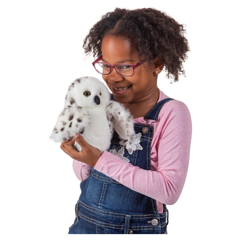 Folkmanis Little Snowy Owl - image 3