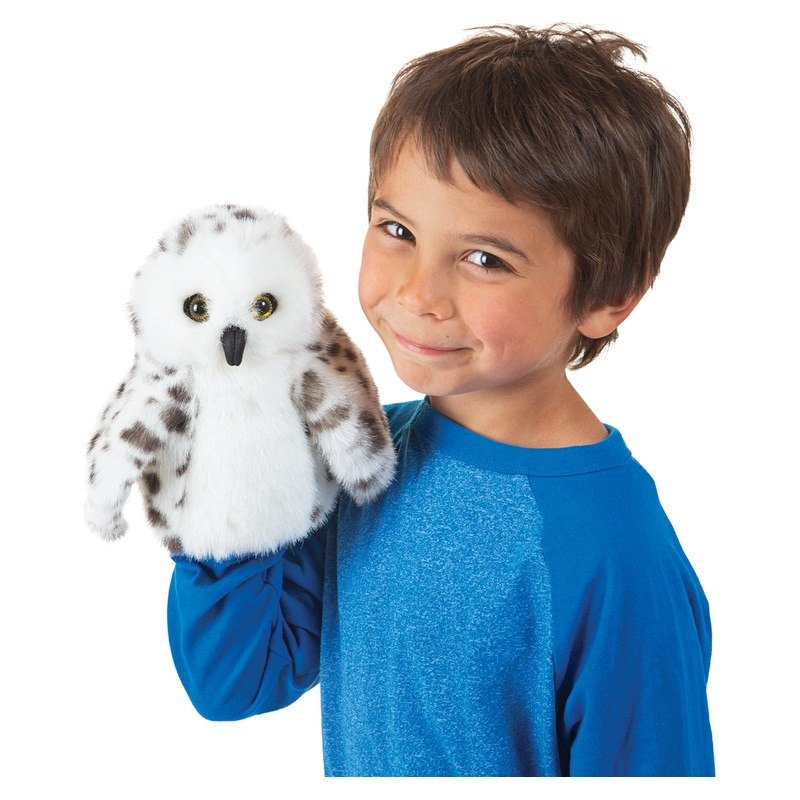 Folkmanis Little Snowy Owl - image 5