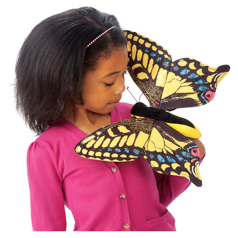 Folkmanis Swallowtail Butterfly Puppet - image 3