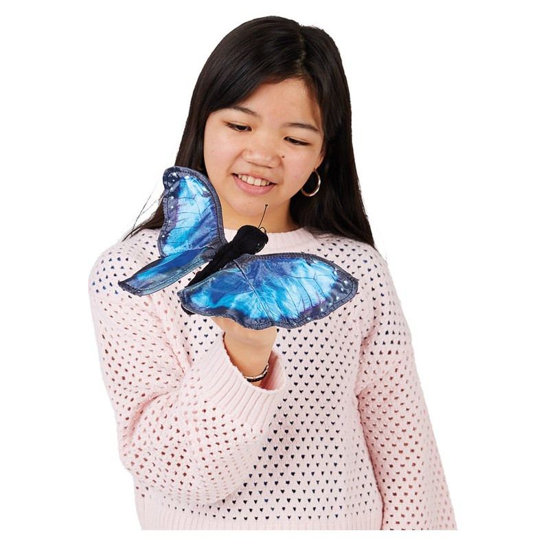 Folkmanis Blue Morpho Butterfly Puppet