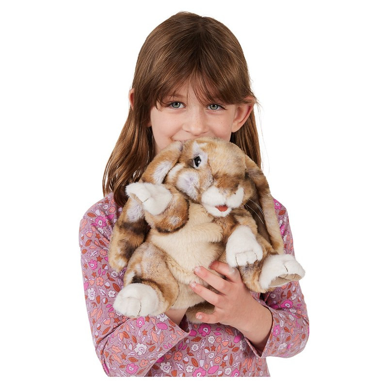 Folkmanis Silky Bunny Rabbit Puppet - image 5