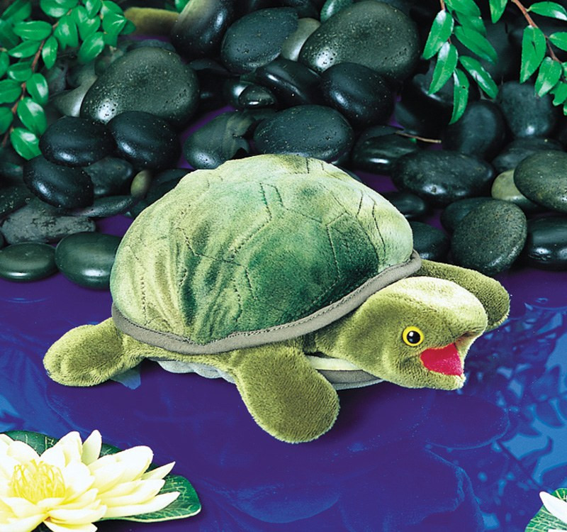 Folkmanis Baby Sea Turtle Puppet - image 3