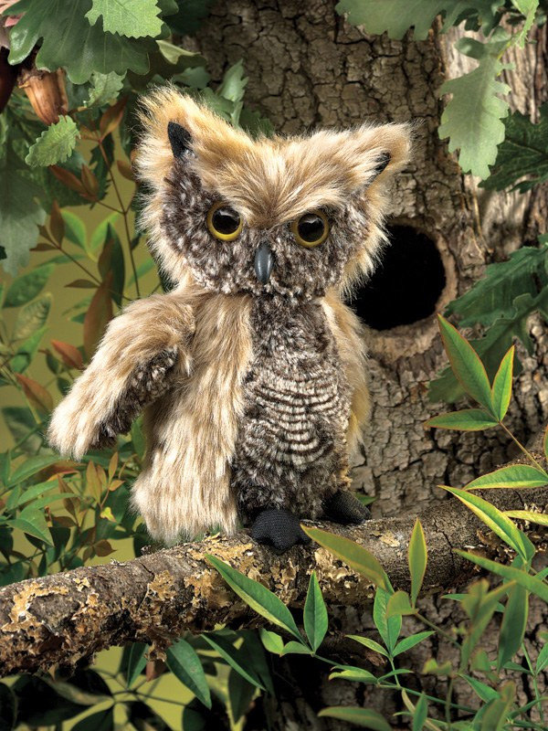 Folkmanis Screech Owl Puppet - image 3