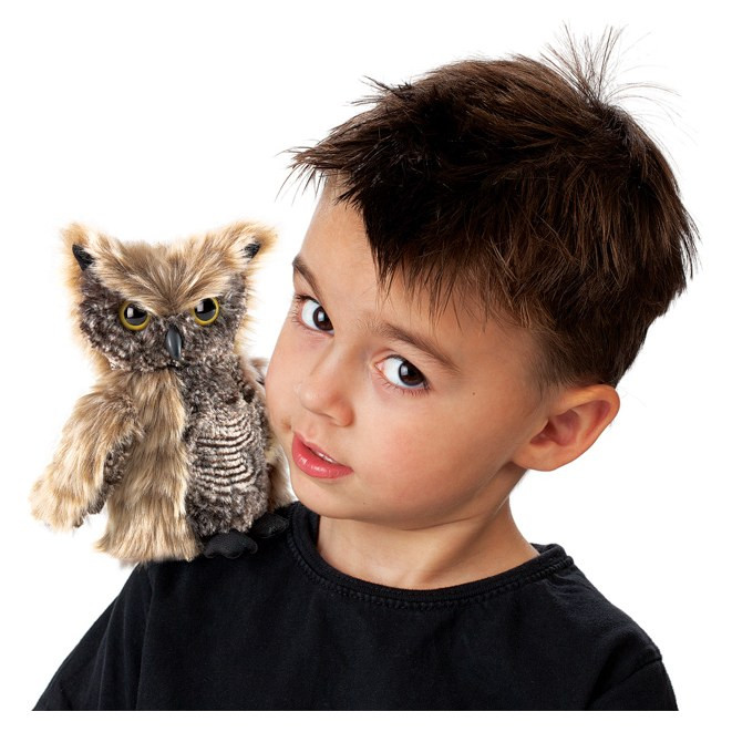 Folkmanis Screech Owl Puppet - image 4
