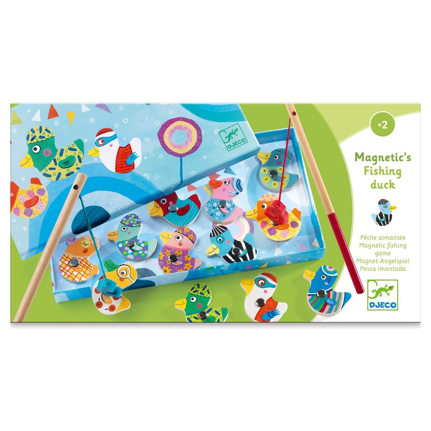 Djeco Magnetic Go Duck Fishing Game - image 3