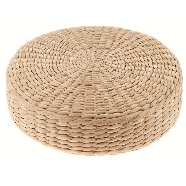 seagrass round cushion for kids early learning