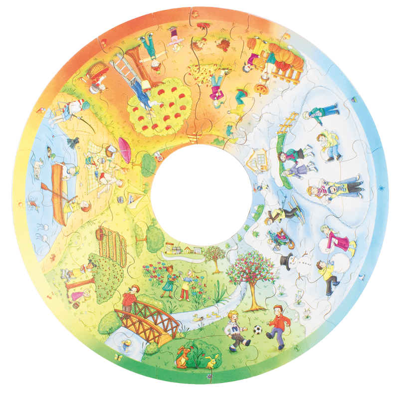 Beleduc Large Four Seasons Puzzle 2