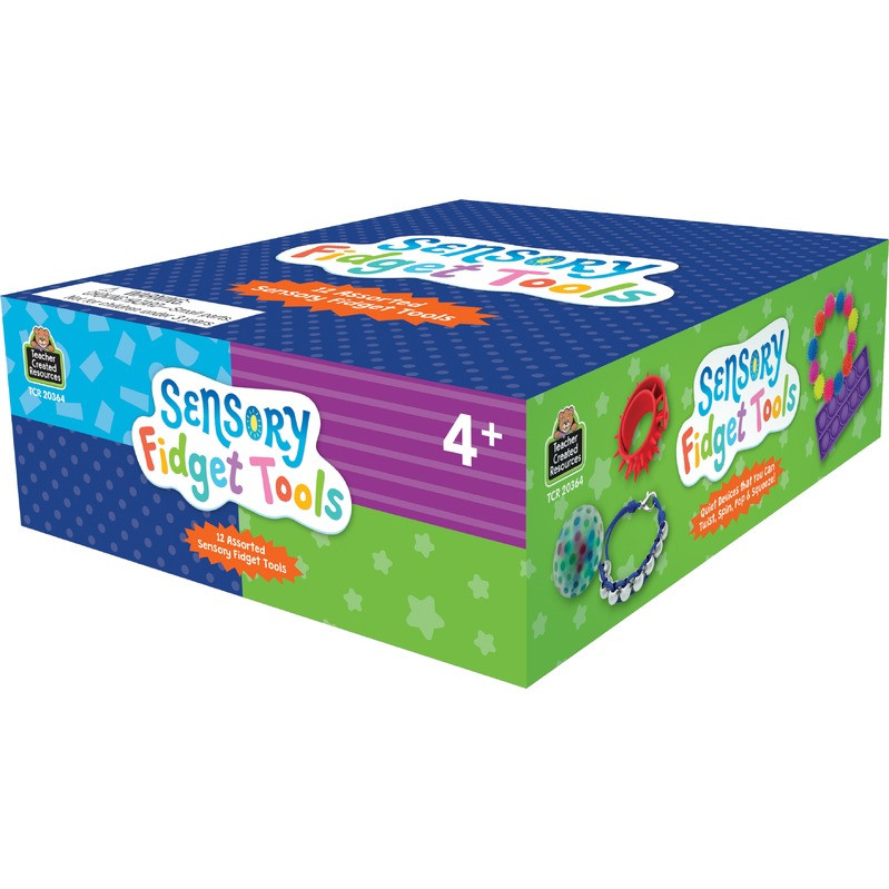Sensory Fidget Box with 12 Tools