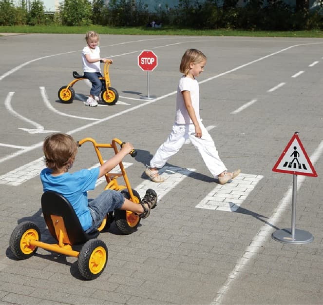 Outdoor Play Traffic Sign Set 