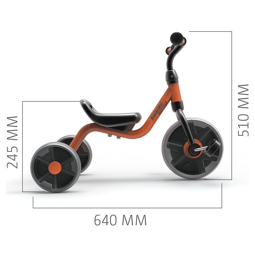 Top Trike Little Cruiser - Outdoor Steel Frame Toddler Tricycle - image 2