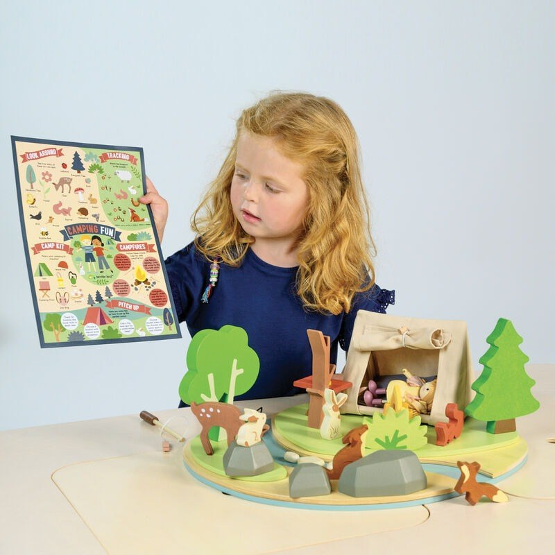 Tenderleaf Wildlife Camping Playset - image 4