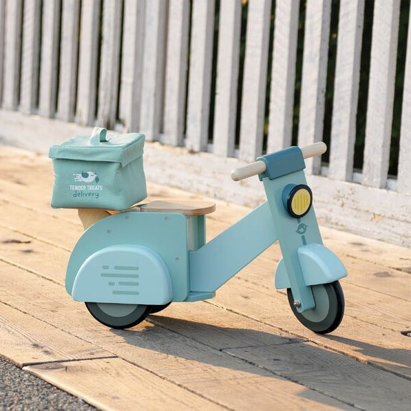 Tenderleaf Pretend Play Delivery Scooter - image 6