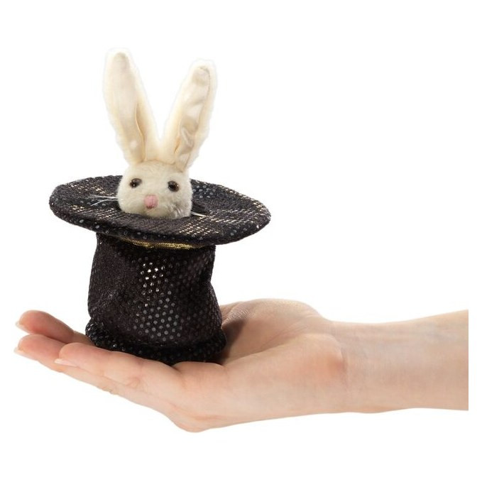 Folkmanis Mini Magic Hat Finger Puppets - Set of 3