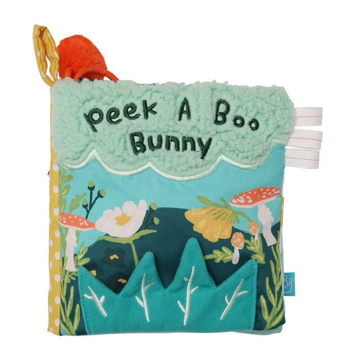 Manhattan Toy Fairytale Peek-a-Boo Bunny Soft Fabric Book