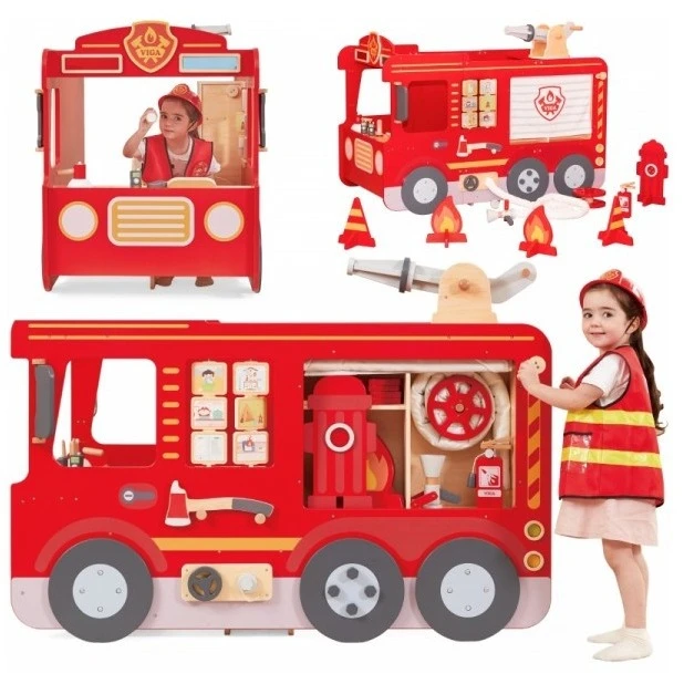 viga indoor play equipment fire engine