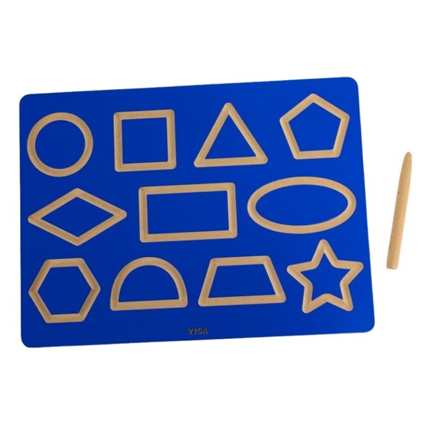 shape tracing puzzle
