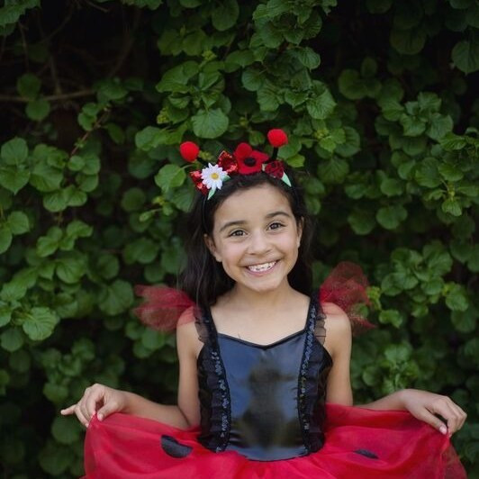Great Pretenders Lady Bug Dress & Headband - image 5
