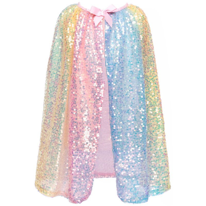 Ombre Sequins Cape dress up