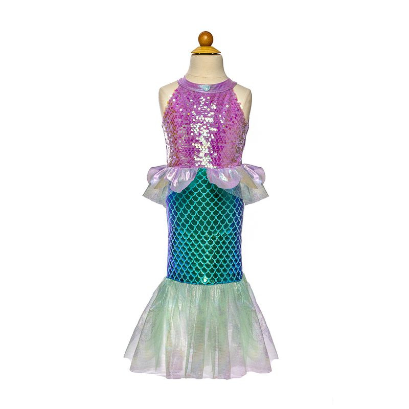 back of mermaid girls dress
