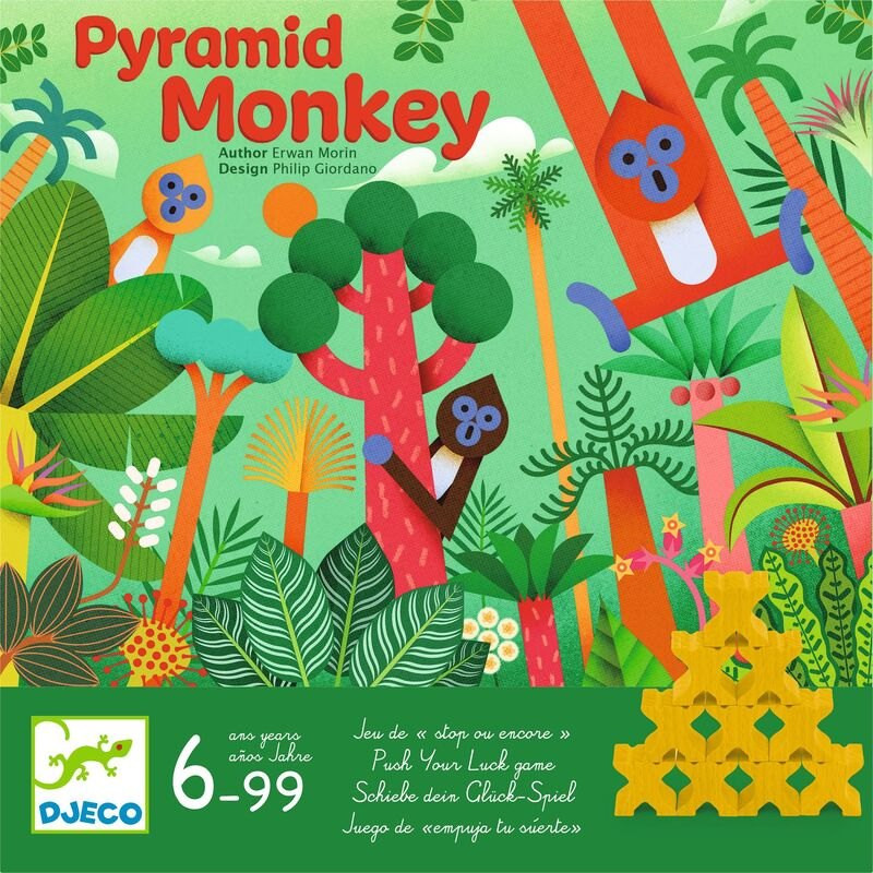Djeco Pyramid Monkey Tactical Game - image 2