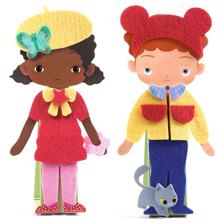 Djeco Soft Dress Up Collage Set - image 4