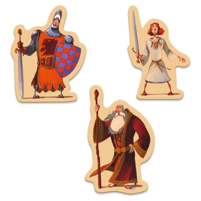 Djeco King Arthur 100pc Story Puzzle - image 3